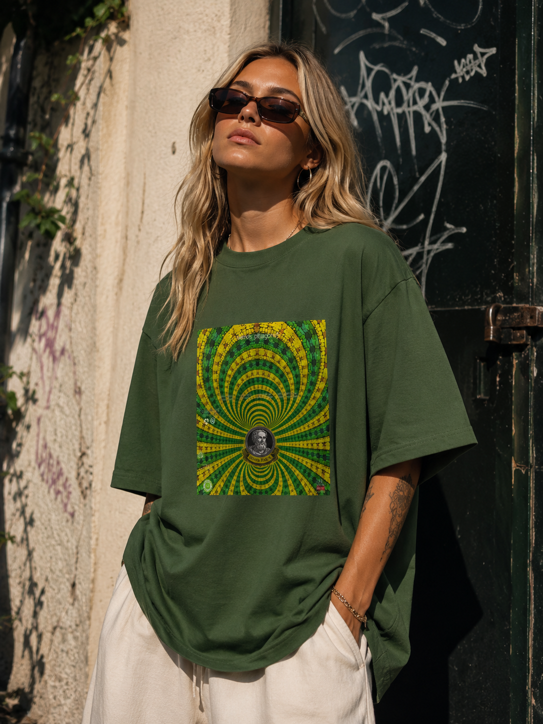 CAMISETA OVERSIZED SHAVA HAUX MIRAÇÕES 