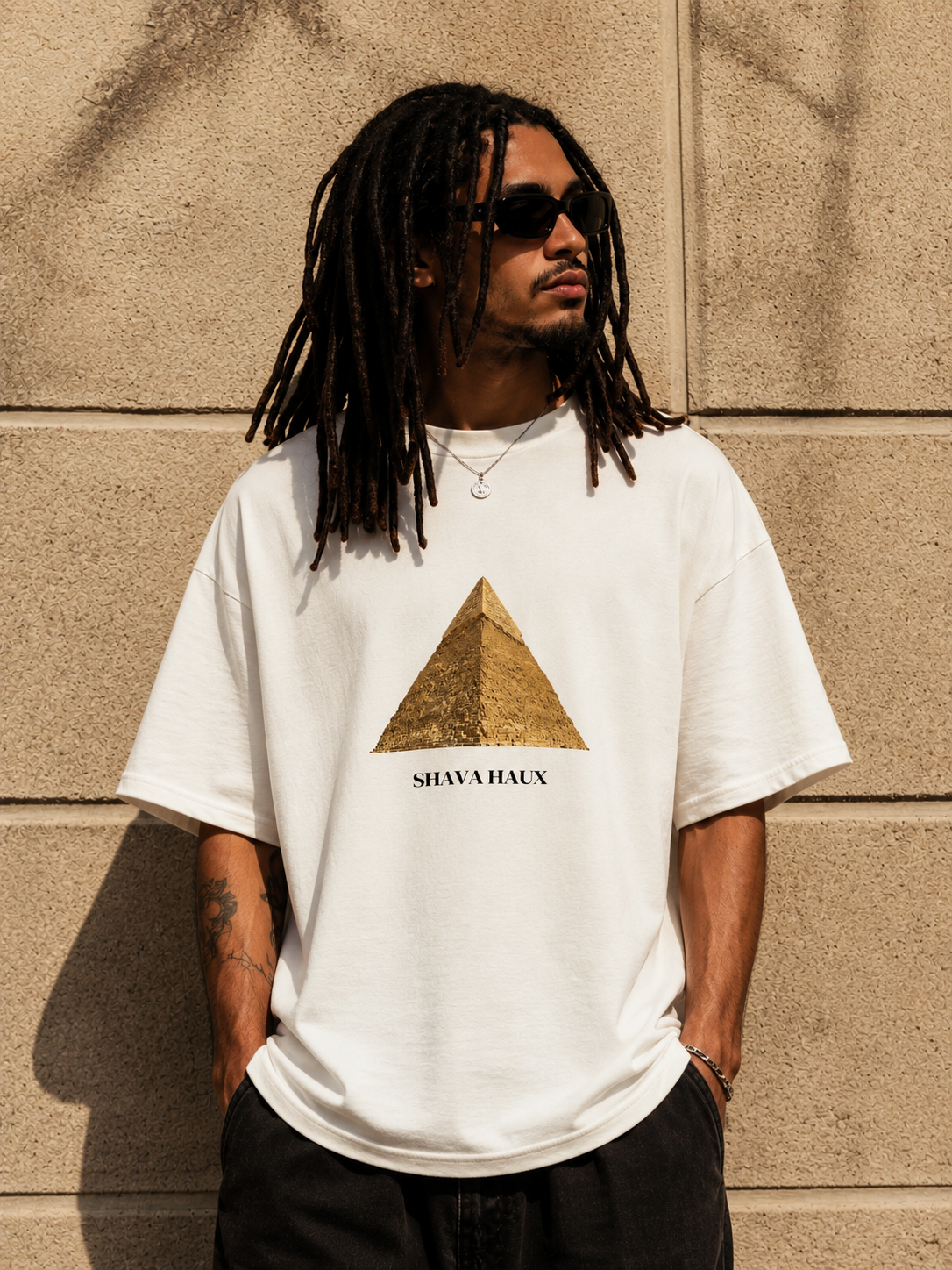 CAMISETA OVERSIZED SHAVA HAUX PITÁGORAS 